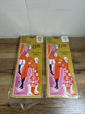 VINTAGE WONDERLON NYLON Beige Sheer Knee Highs Lot Of 2 New Old Stock