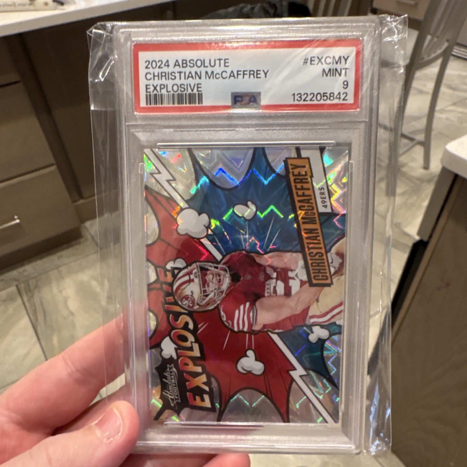 2024 Panini Absolute - Explosive Christian McCaffrey #EX-CMY Case Hit!!!!!!!!!!!