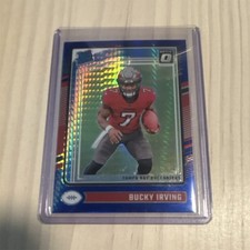 Panini 2024 Donruss Optic Bucky Irving Rated Rookie Prizm #216 purple