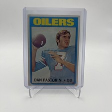 1972 Topps Football Dan Pastorini Card # 156