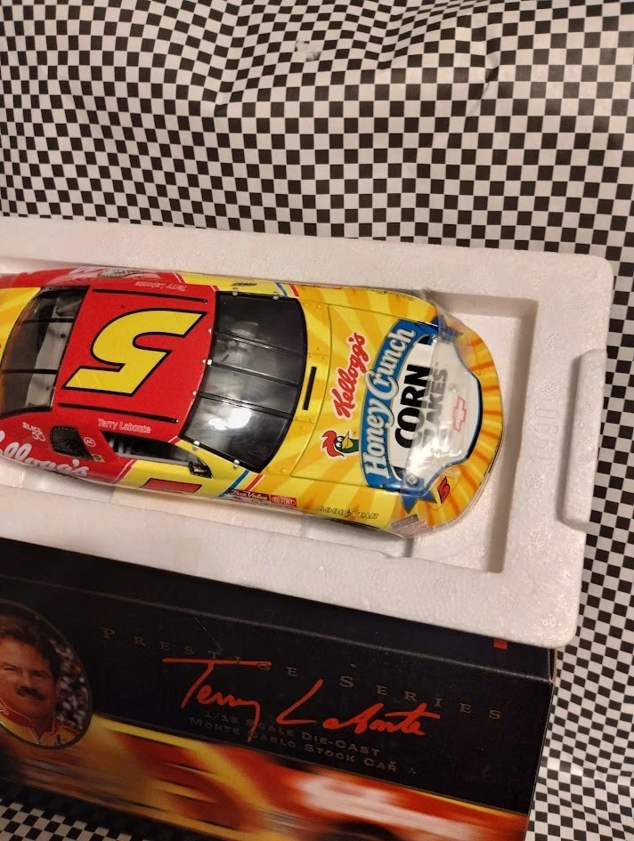 Terry Labonte 1997 Kelloggs Honey Crunch Nascar 1/18 压铸 Prestige ERTL #5 — 第 4/4 张图片