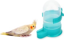 Bird Automatic Water Bottle Parrot Drinking Water Feeder Bottle Waterer Feeder
