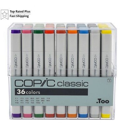 Copic Classic 36 Colors Marker Set   Professional Art Markers