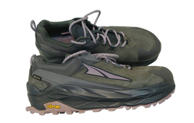 Altra Olympus 5 Hike Low GTX Womens Gray Hiking Training Shoes Sz US 11 M EU 43