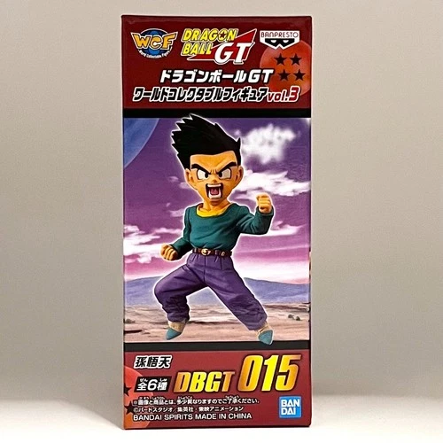 Figura Dragon Ball GT WCF Son Goten Vol.3 Premio Bandai Sin Abrir de Japón