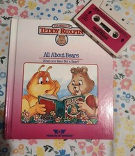 Teddy Ruxpin All About Bears Book And Cassette Adventure Series 1985  