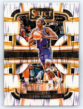 2024 Panini Select Lisa Leslie Concourse Flash Prizm #97 Los Angeles Sparks
