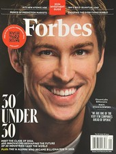 Forbes Magazine December January 2026 Free Shipping