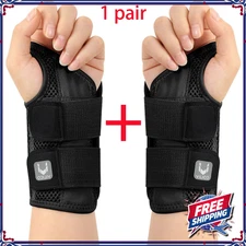 Night Support Wrist Brace for Carpal Tunnel Guard Tendonitis Pain Relief Splint