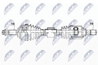 NTY NPW-NS-138 Antriebswelle Vorne Rechts Passend FüR Nissan