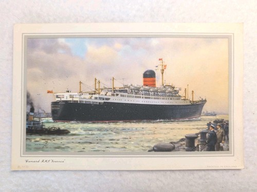 July  8, 1959 CUNARD Abstract of Log R.M.S. IVERNIA Southampton Quebec Montreal 