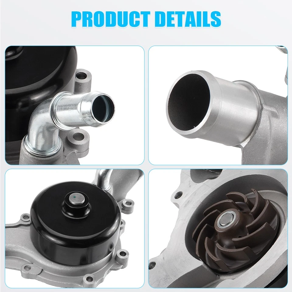 Conjunto de tensor de correia termostato bomba de água 3.6L V6 para Jeep Wrangler - Imagem 3 de 4