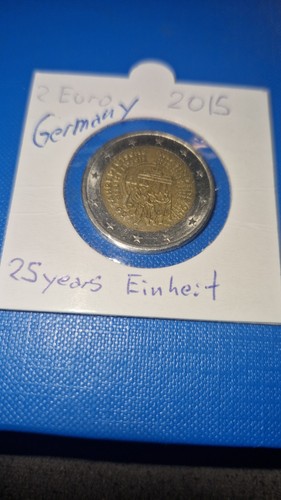 2 EURO 2015 J DEUTSCHE EINHEIT 25 JAHRE GEDENK MÜNZE - Bild 2 von 5
