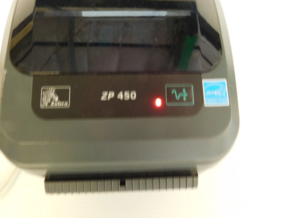 ZEBRA MODEL ZP450 LABEL MAKER (AFD142) - Image 4 of 4