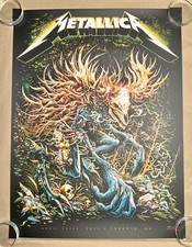Metallica Toronto Popup GLOW IN THE DARK SIGNED/NUMBERED AP - Miles Tsang
