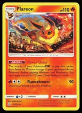 Flareon 25/236 Uncommon Cosmic Eclipse Pokemon Card