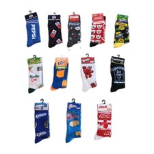 Odd Sox Crazy Funny Novelty Crew Socks Adult Men  s Women  s Size 6-12