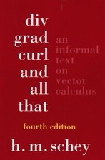 H. M. Schey Div, Grad, Curl, and All That (Paperback) (UK IMPORT)