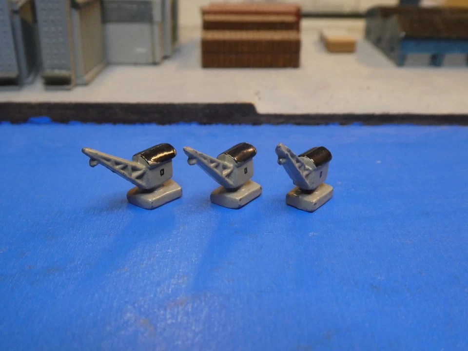 3x Kran (-) in 1:1250 Hersteller Wiking WM 668