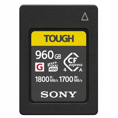 Sony CFexpress Type A memory card 960GB TOUGH R/W 1800/1700MBs CEAG960T