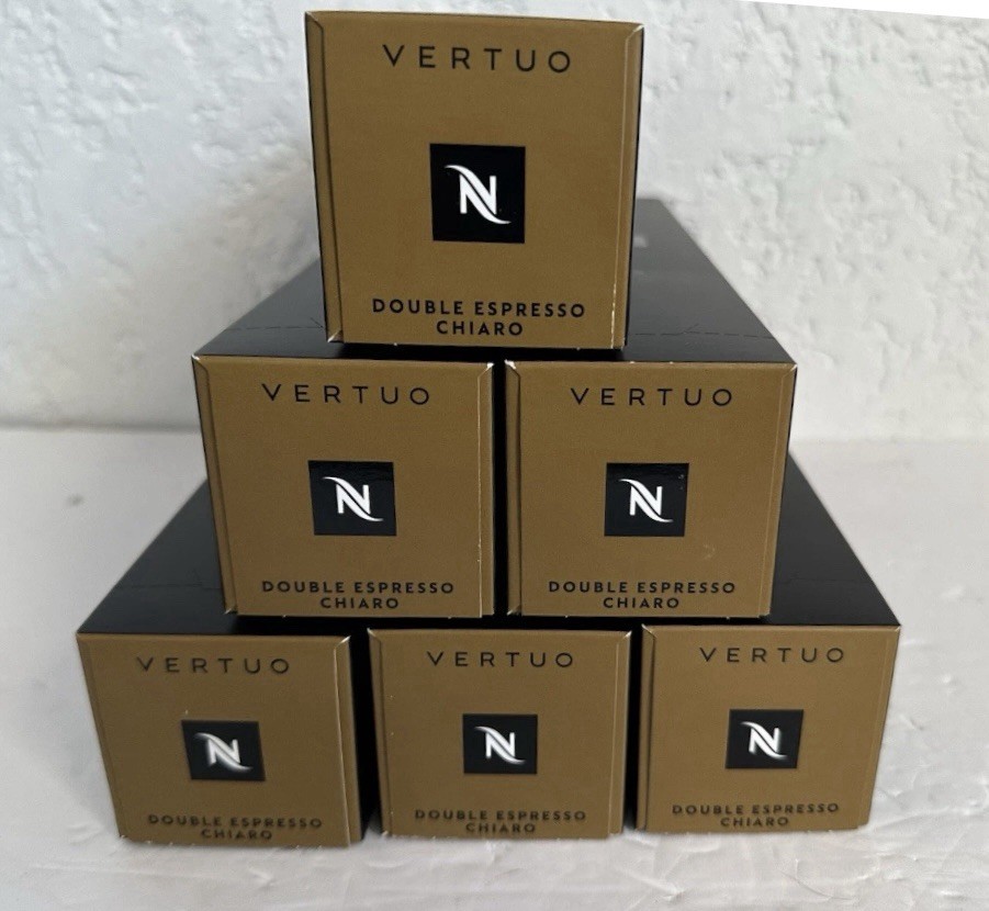 Nespresso Vertuo Doppio Espresso Chiaro - 60 Cialde