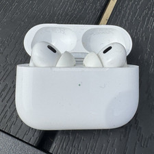 Apple AirPods Pro (2nd Gen) White Wireless Bluetooth Earbuds USB-C Case