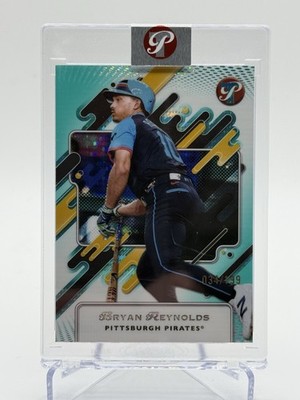 Bryan Reynolds Aqua Refractor /199 2025 Topps Pristine #299 Pirates