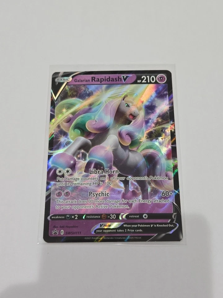 Galarian Rapidash V Pokémon TCG Cards for sale