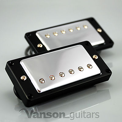 NEU Vanson '57 Alnico II Chrom PAF Stil Humbucker Set für Gibson  Epiphone *