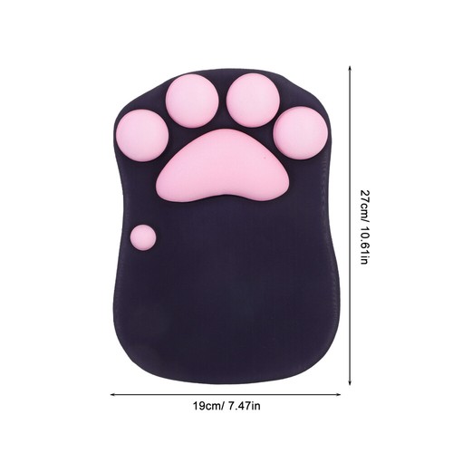 Tapis De Souris Patte Chat Bureau Joli Protège-poignet Caricature Dessin Animé - Photo 9/12