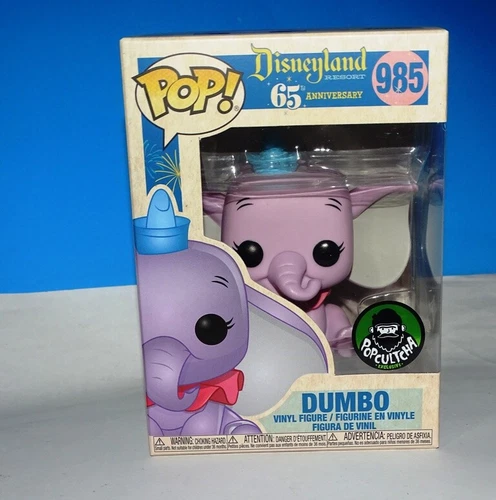 Funko Pop! Purple Dumbo Popcultcha Exclusive #985 +P/Protector