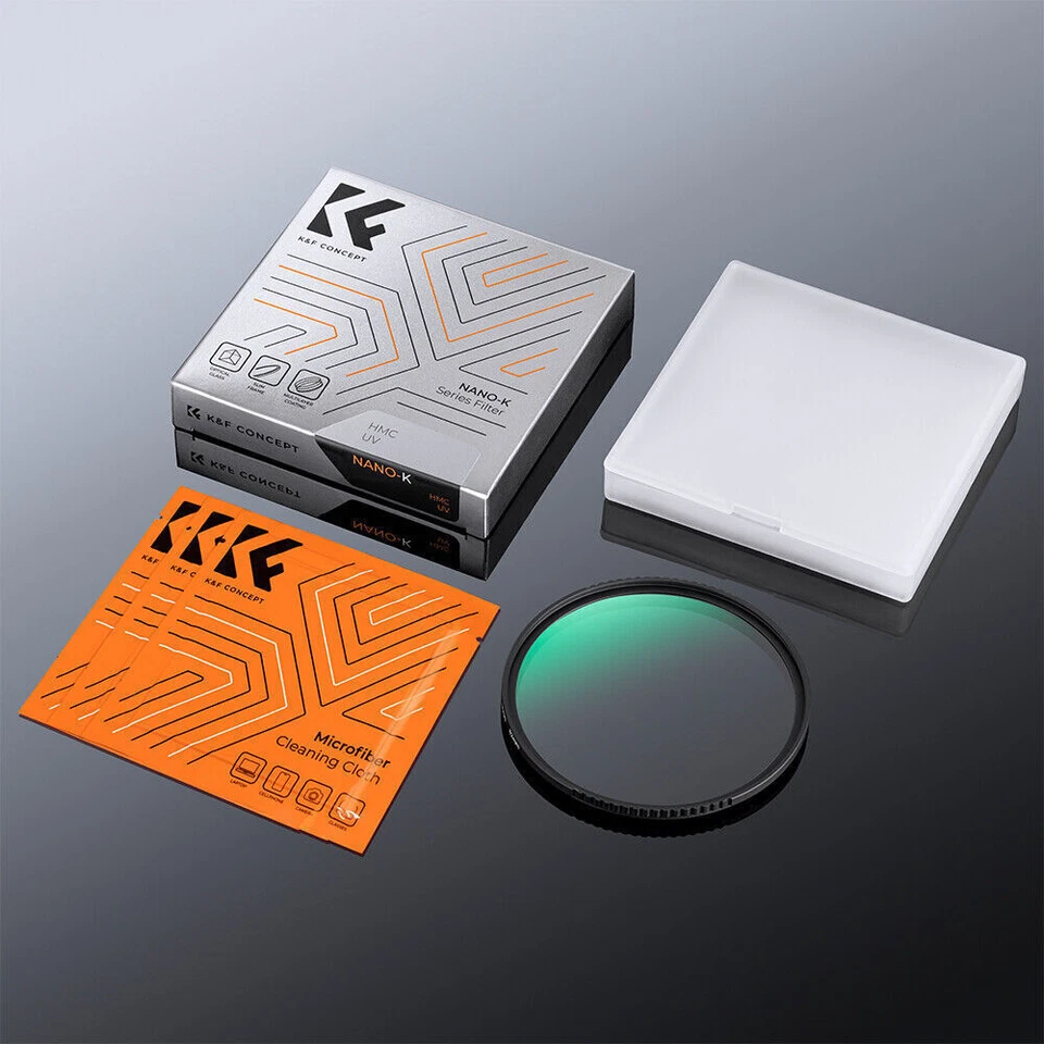 K&F Concept MC UV Protection Camera Lens Filter 46/49/52/55/58/62/67/72/77/82mm - Image 4 of 4