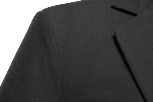 Men Suede Blazer Jacket Business Casual Button Slim Fit Suit Coat Formal Tops - Bild 4 von 16