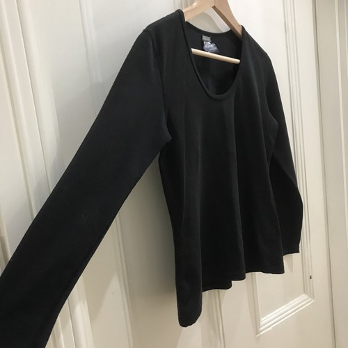 Kathmandu Altica Technologies Black Long Sleeved Thermal Ladies Top Size 12 - Picture 3 of 3