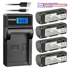 Kastar Battery LCD USB Charger for NP-80  Fujifilm FinePix 2900Z FinePix 4800Z