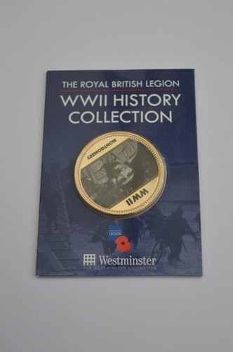 The Royal British Legion WWII History Collection Carded Coin/medal Chose yours - Picture 59 of 118