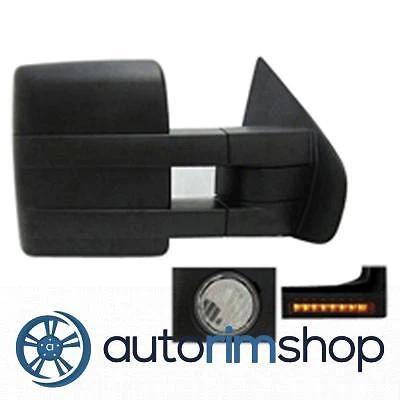 FO1321369 Passenger Power Mirror w Turn Signal for 2007-14 Ford Lightduty Pickup