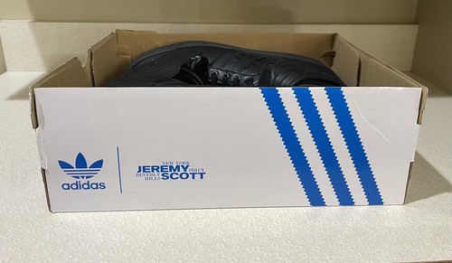 Zapatilla deportiva Jeremy Scott Adidas Originals JS Wings 4.0 NEGRA para hombre GX4419 talla 12 - Imagen 12 de 12