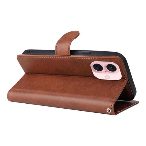 For iPhone 16 Pro 15 14 13 12 11 SE XR 7 8 Detachable Leather Wallet Case Cover - Picture 37 of 51