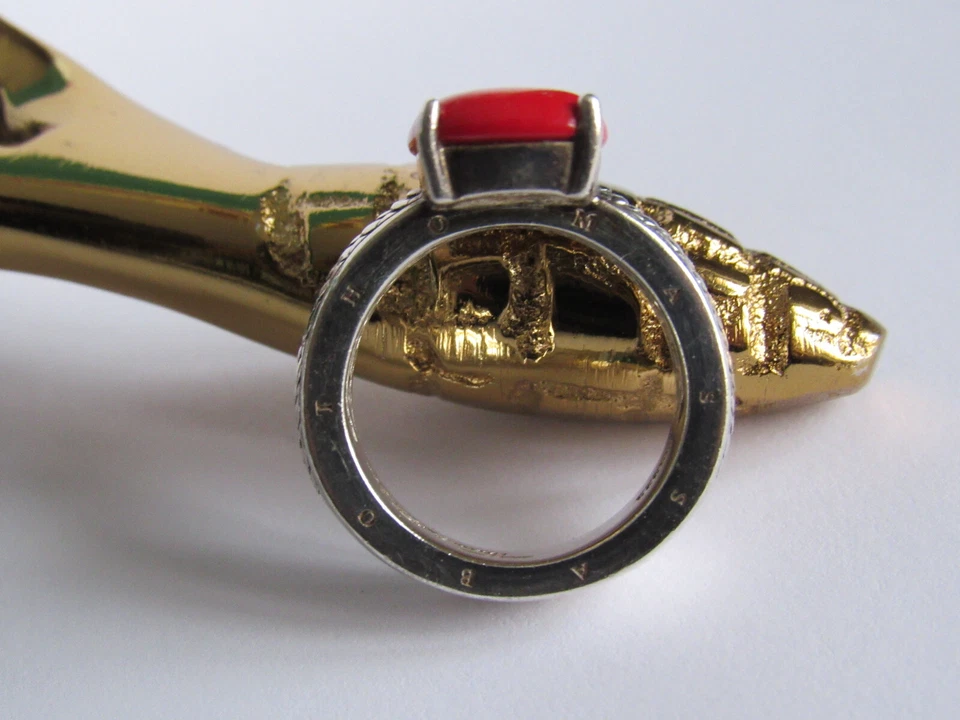 Bague en ARGENT 925 - Signée Thomas SABO - Taille 57 - Photo 4/4