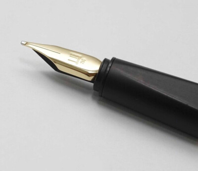 DUNHILL Gemline Füllfederhalter NIB (only) - 18kt Gold Wing (F) NIB, NEU!
