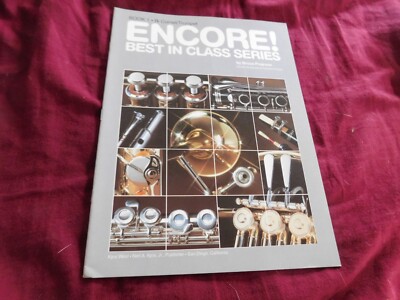 Encore! Best In Class Series Book 1 Bruce Pearson B Cornet Trumpet