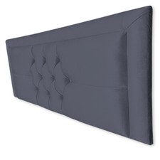 Headboards with Charcoal Plush Velvet 32