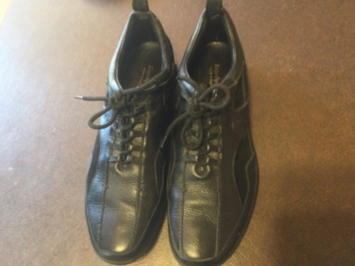 ZEGNA SPORT men s sneakers leather suede men s size 12m lace up slip on Italy