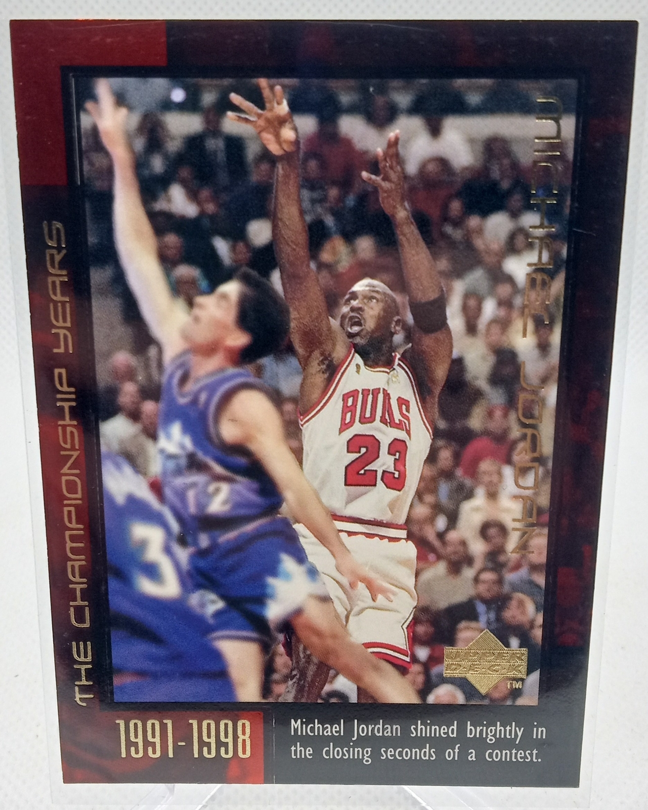 1999 Upper Deck Michael Jordan Career Collection #32 Michael Jordan