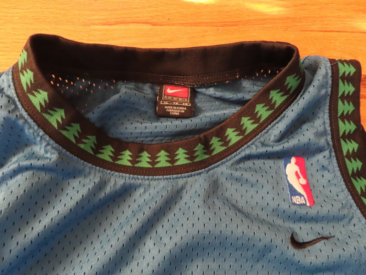 Nike KEVIN GARNETT No. 21 MINNESOTA TIMBERWOLVES (Size XL