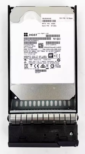 NETAPP X380A-R6 10TB 7.2K 12GBPS 3.5" SAS HDD IN ORIGINAL TRAY - 第 1/3 張圖片