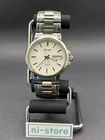 Vintage Seiko 7N43-7B80 Titanium Qz White Dial Watch Day/Date Kanji JP - Rank B