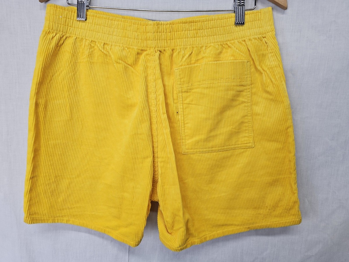 【OPEN YY】CORDUROY LOOSE BOOTCUT [正規品] [関税・送料込み] Vtg Op Shorts Mens Yellow Corduroy sz 36 Ocean Pacific