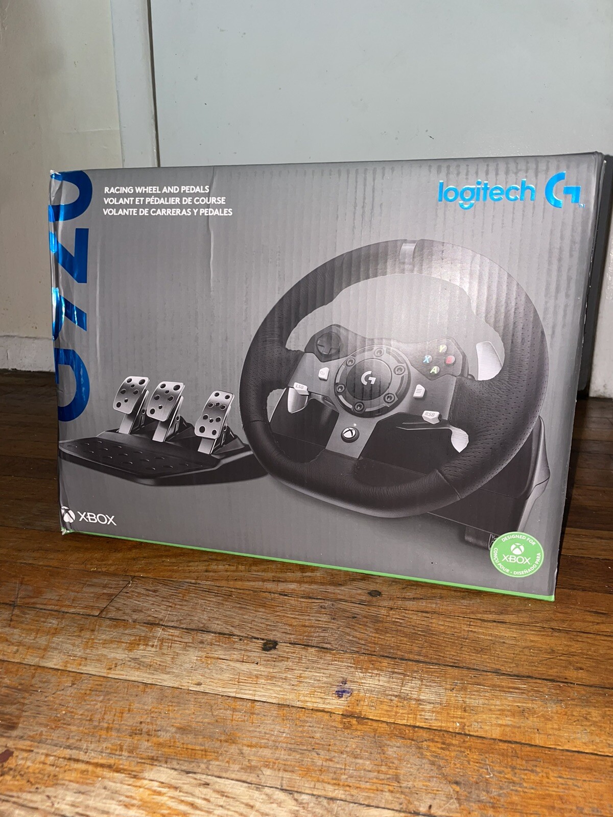 Logitech G920 Driving Force Racing Wheel - Black (941-000121) for